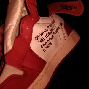 Size 12 Nike's red "85"